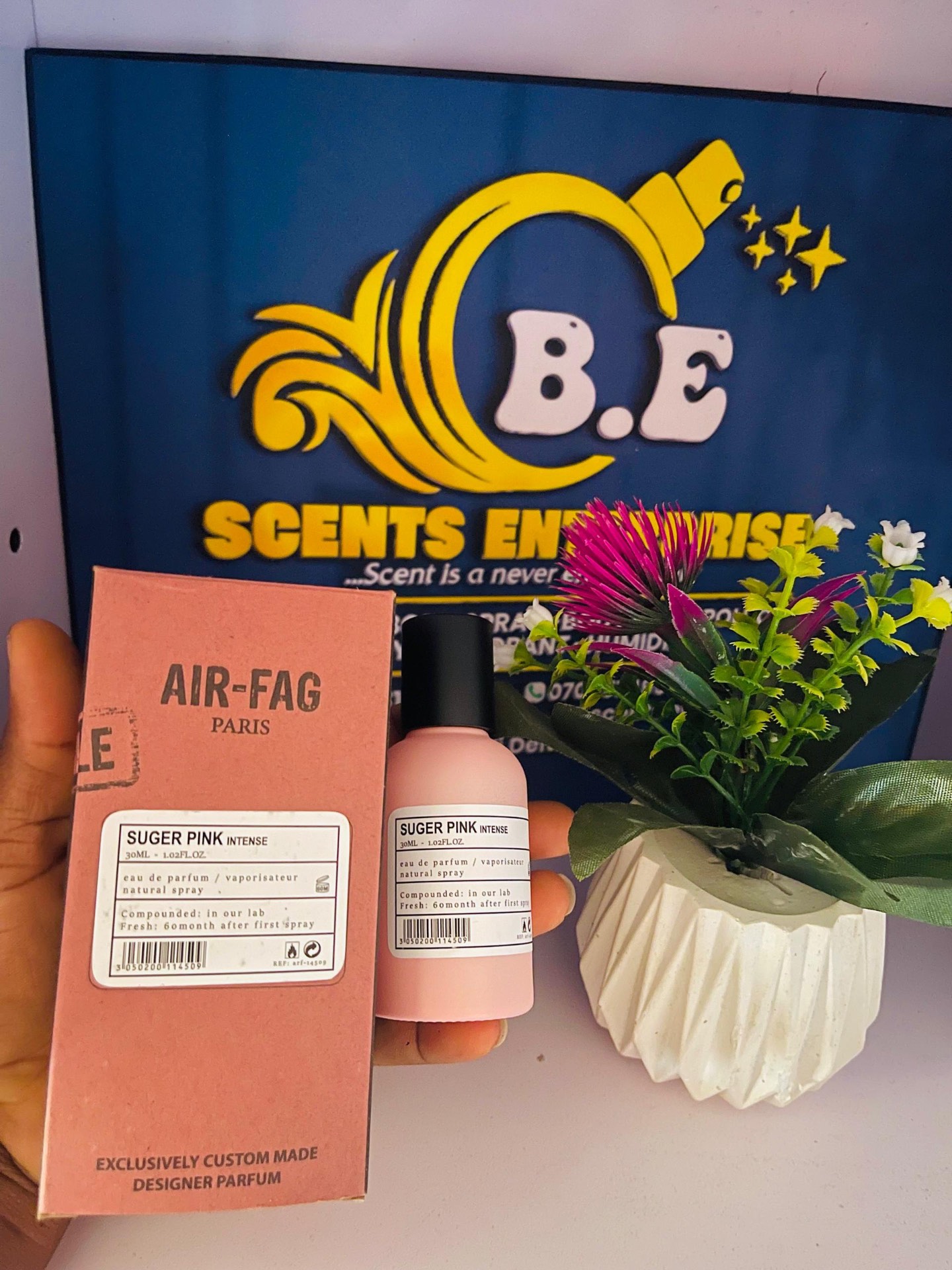 Sugar Pink Intense by Air-Fag Paris