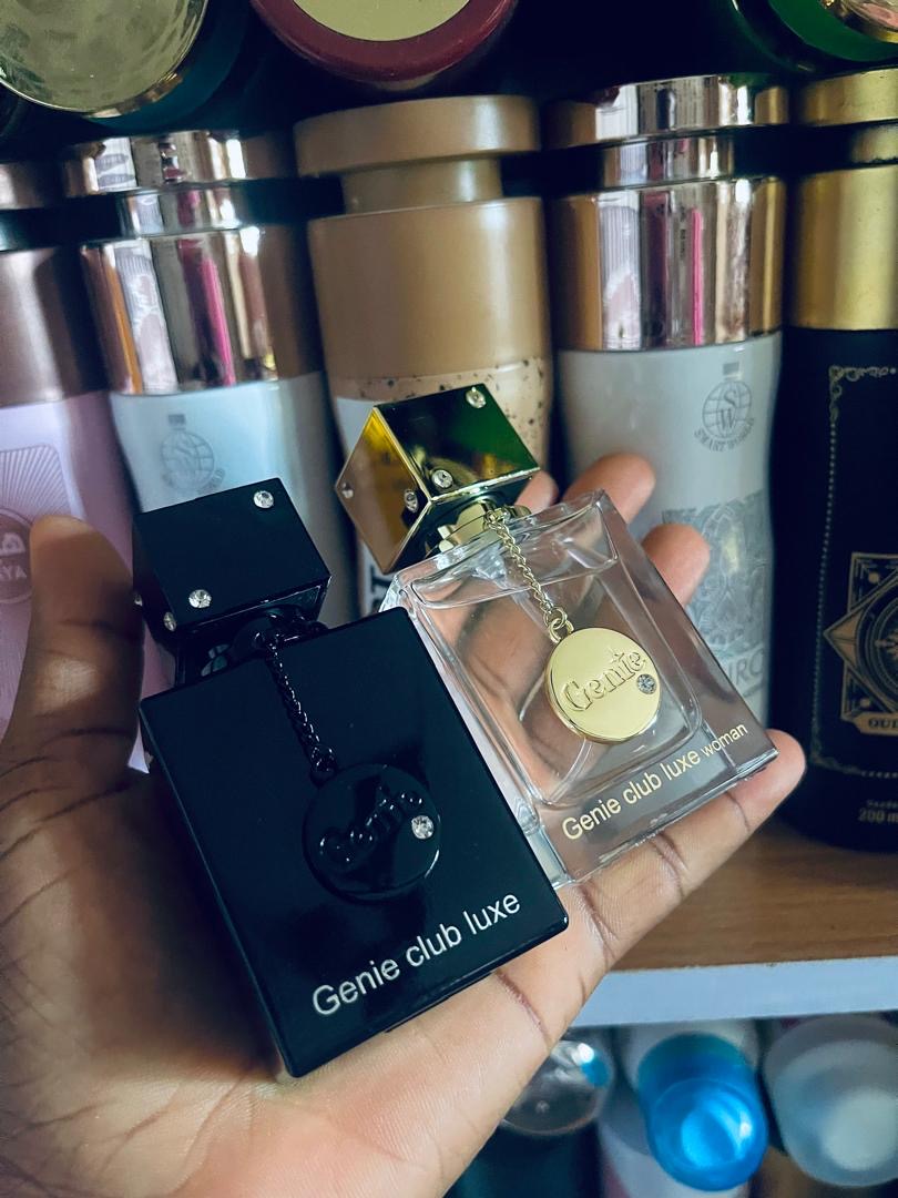 Genie Club Luxe Eau de Parfum · For Him & Her